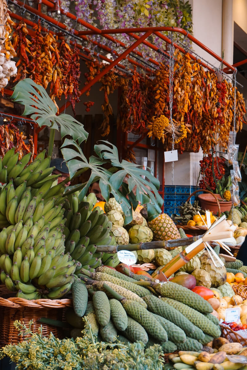 Madeira Funchal mercados dos lavradores