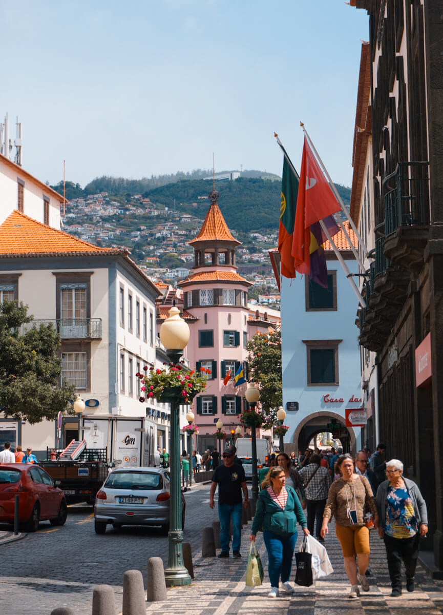 Madeira Funchal straten 4