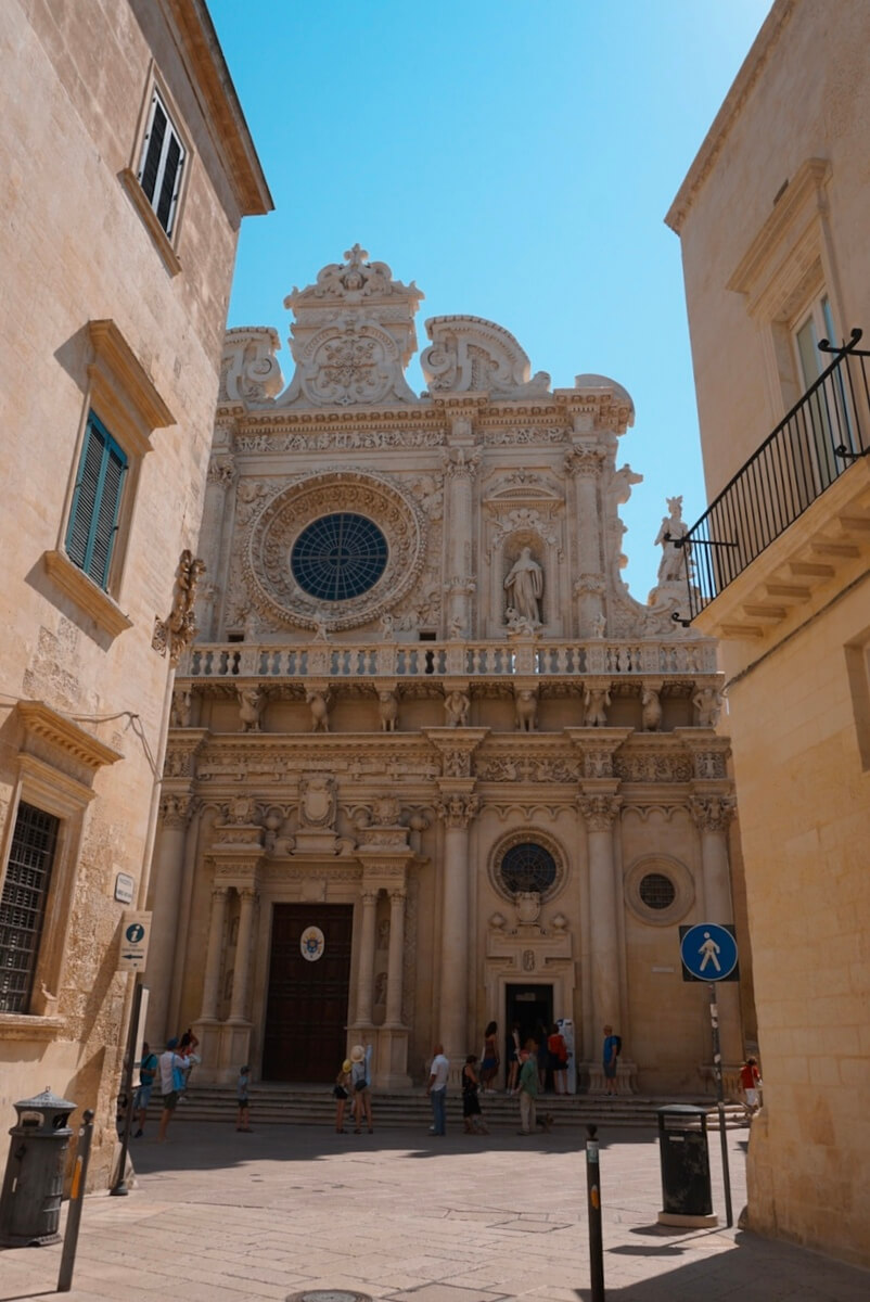 Lecce Santa di Croce Basiliek