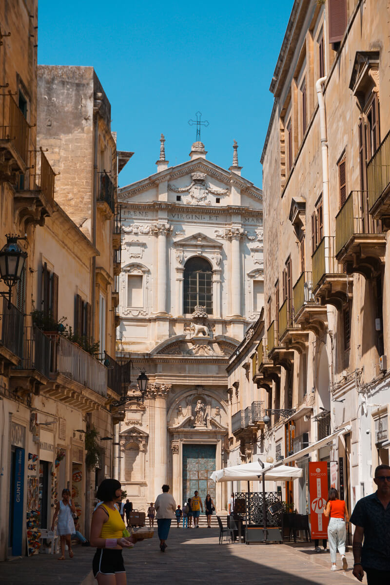 Lecce Via Giuseppe Libertini