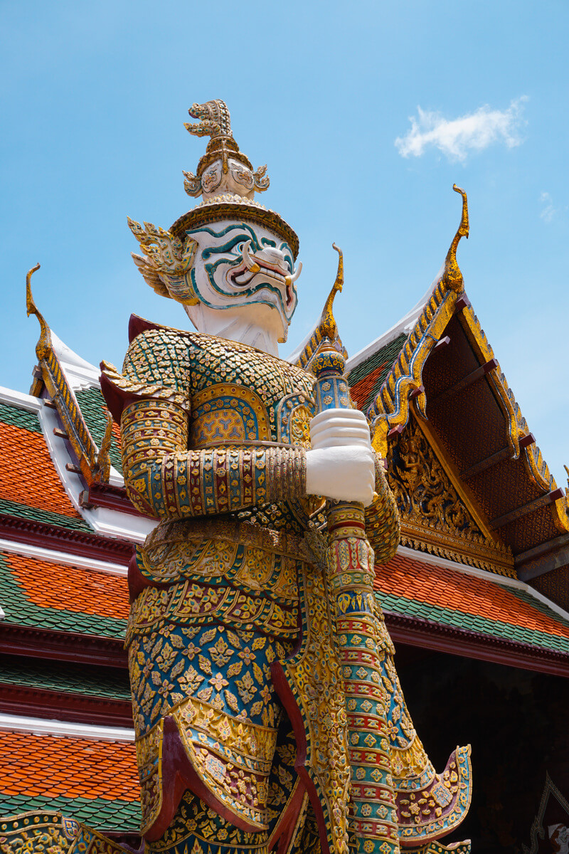 Bangkok Geand Palace wachter