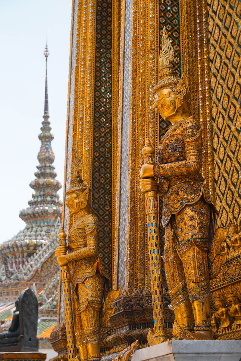 Bangkok Grand Palace detail