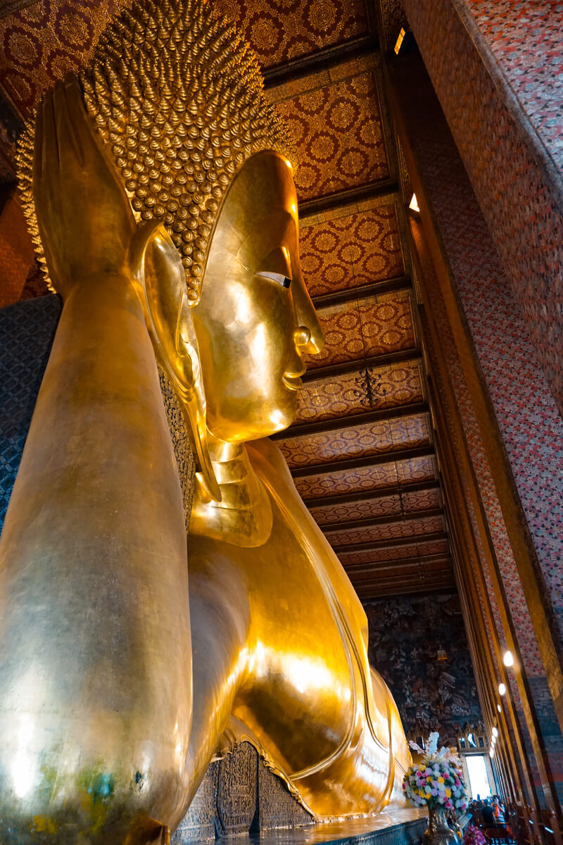 Bangkok Wat Pho Liggende Buddha