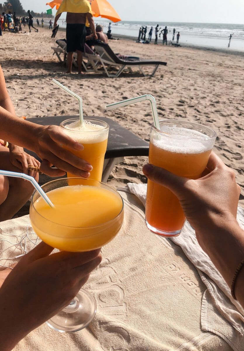 Gambia strand cocktails