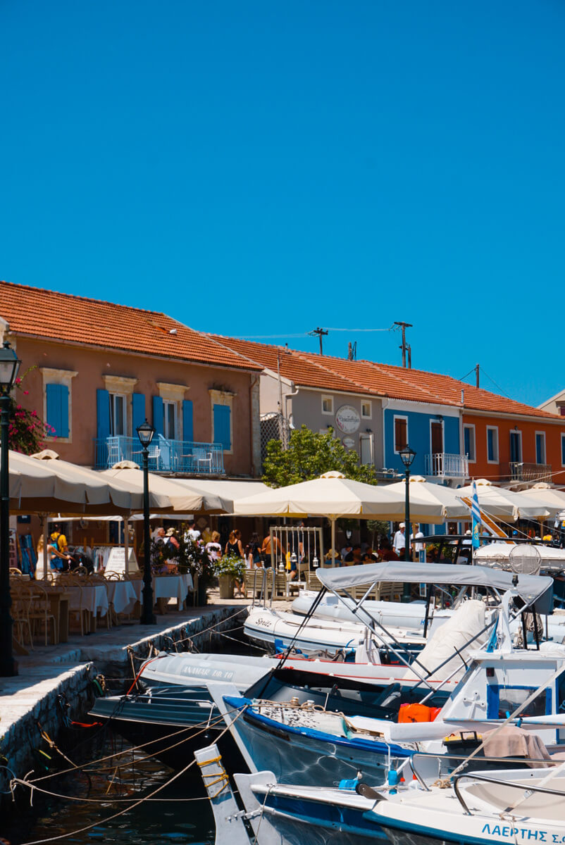 Kefalonia Fiskardo haven