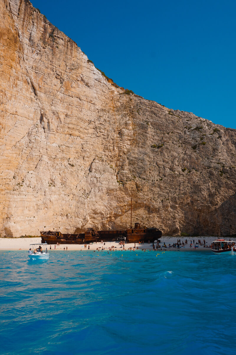 Zakynthos Shipwreck Beach